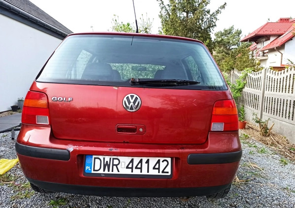 Volkswagen Golf cena 3290 przebieg: 353000, rok produkcji 1998 z Jastrzębie-Zdrój małe 56